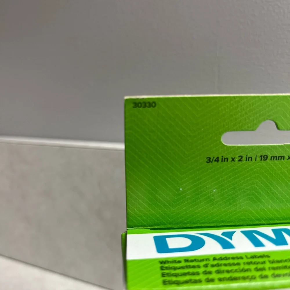 Dymo labels